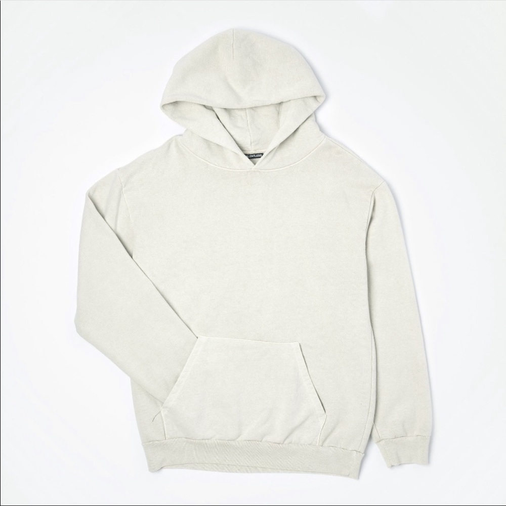 Talentless - Women’s Large Beige Hoodie Sweatshirt